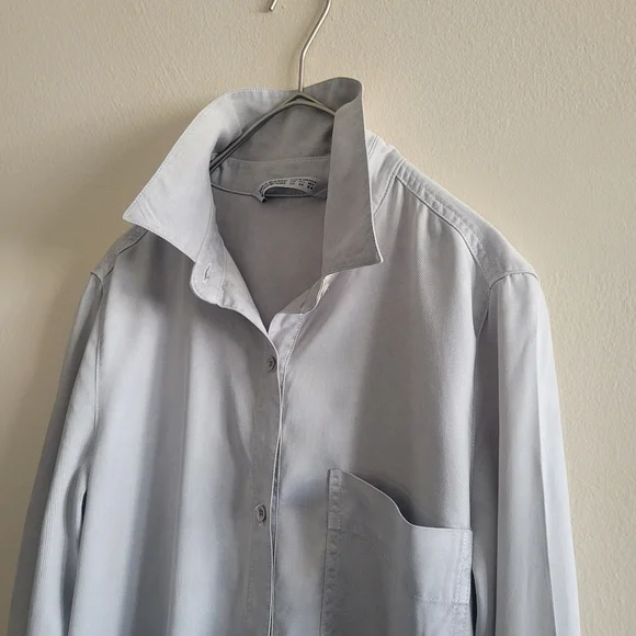 Zara Basic Shirt Dress - Picture 8 of 13